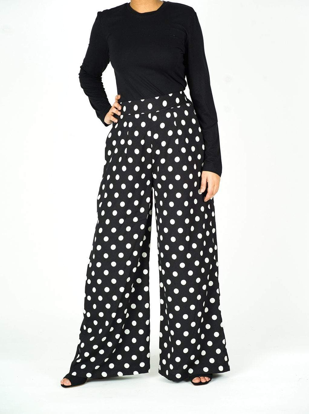 Polka dots PALAZZO PANTS Kabayare