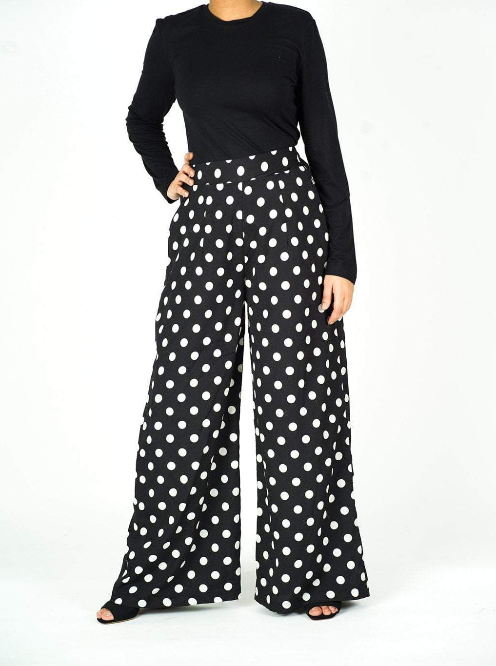 Polka dots PALAZZO PANTS Kabayare