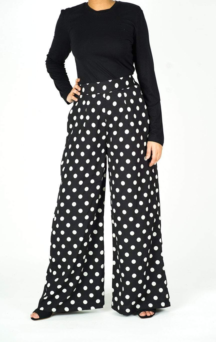 Polka dots PALAZZO PANTS Kabayare