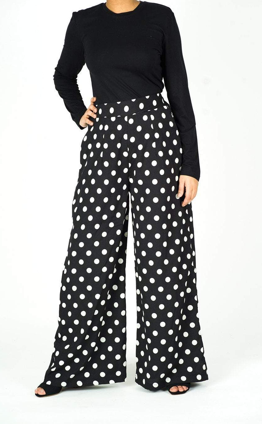 Polka dots PALAZZO PANTS Kabayare