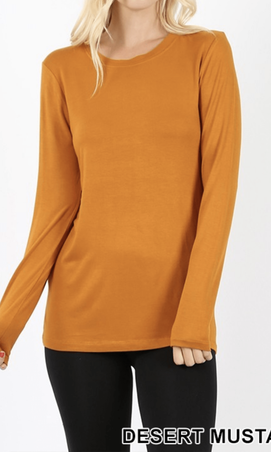 PREMIUM RAYON LONG SLEEVE ROUND NECK TEE Kabayare