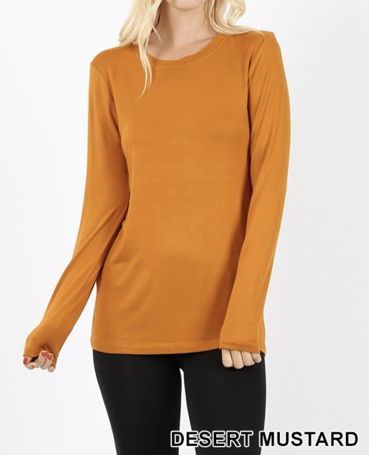 PREMIUM RAYON LONG SLEEVE ROUND NECK TEE Kabayare
