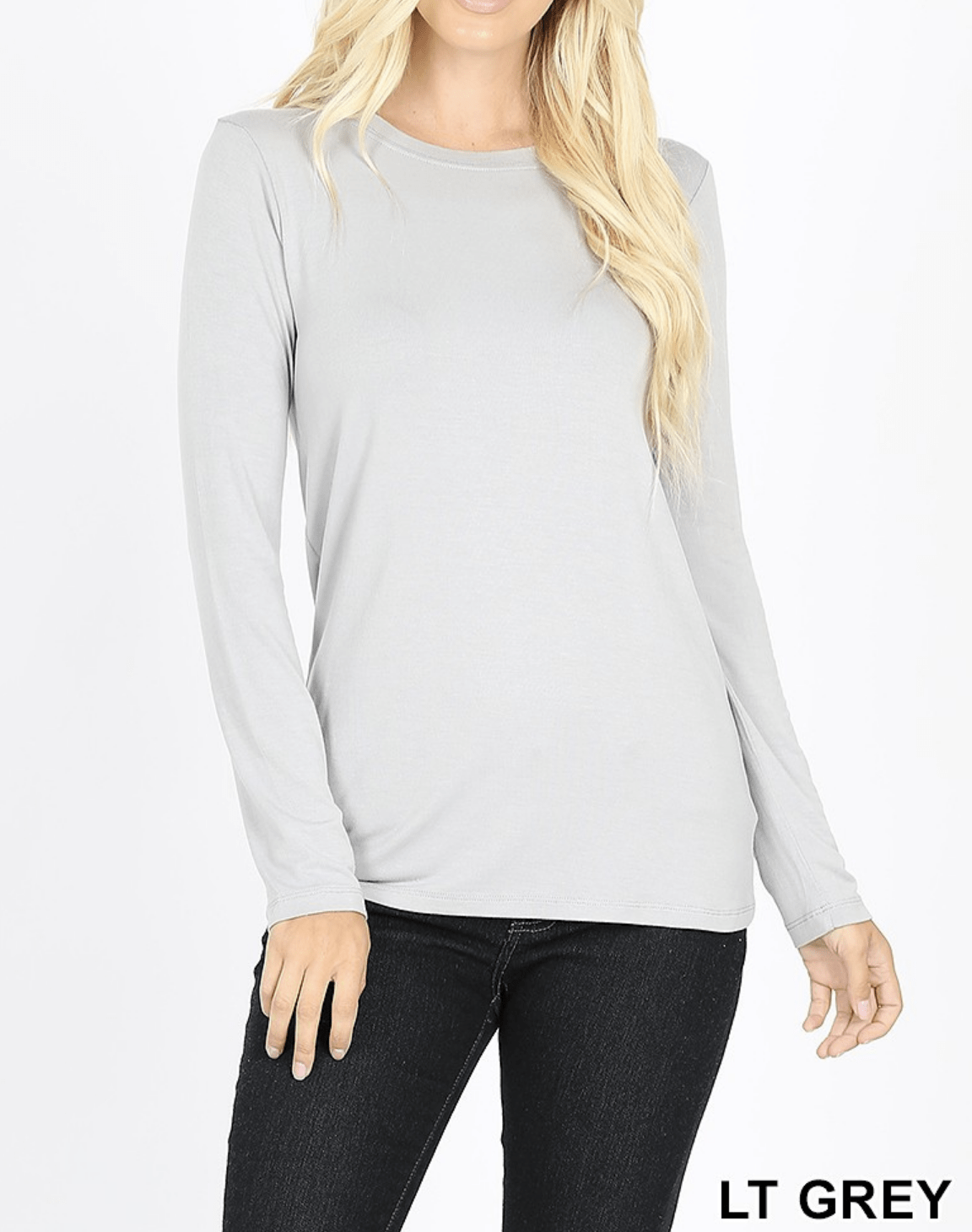 PREMIUM RAYON LONG SLEEVE ROUND NECK TEE Kabayare