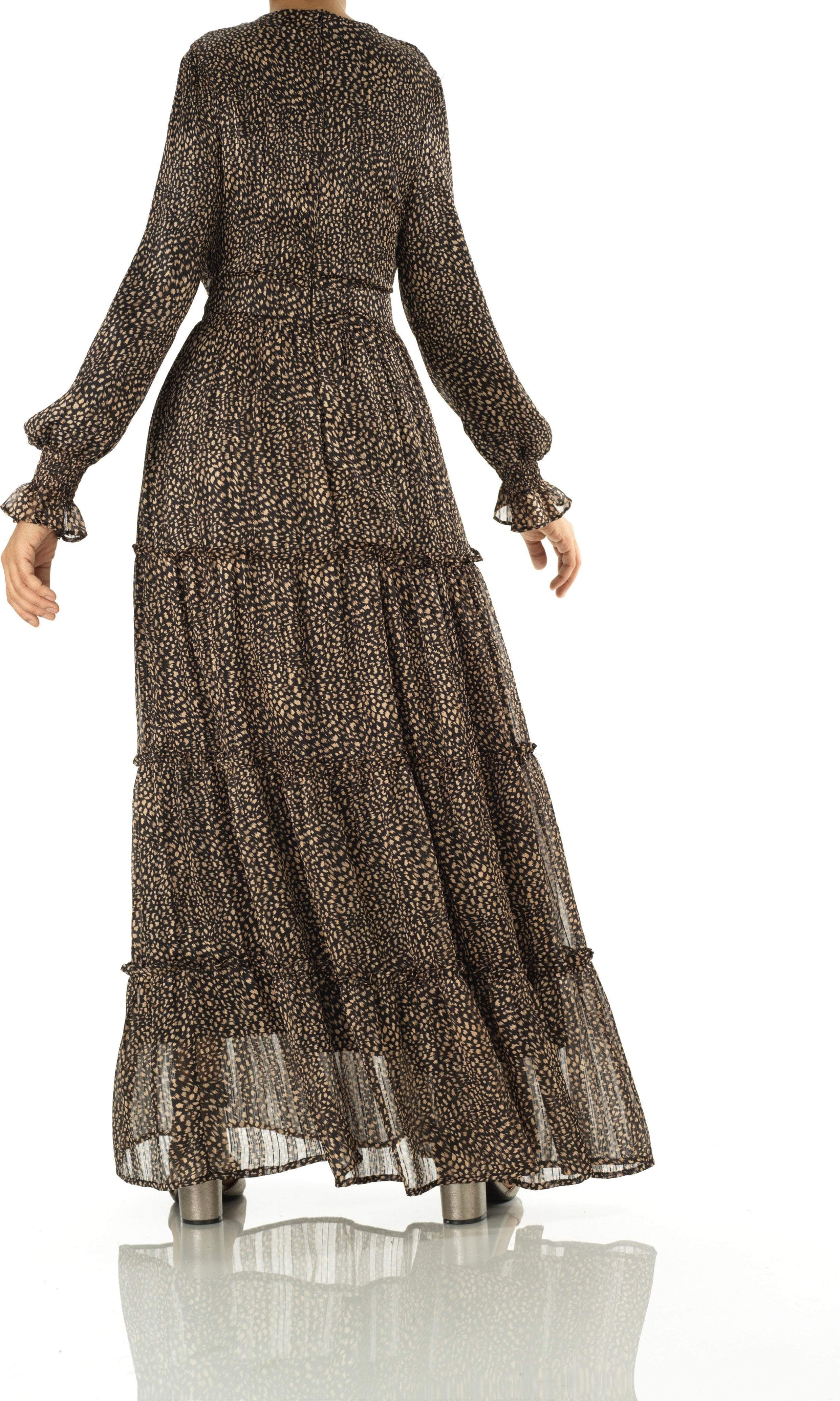 Pretty Petite tiered maxi dress Kabayare