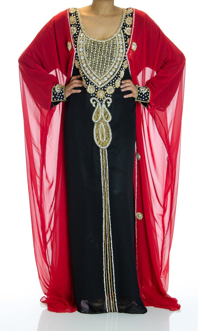 Princess Amira Swarovski Kaftan Kabayare