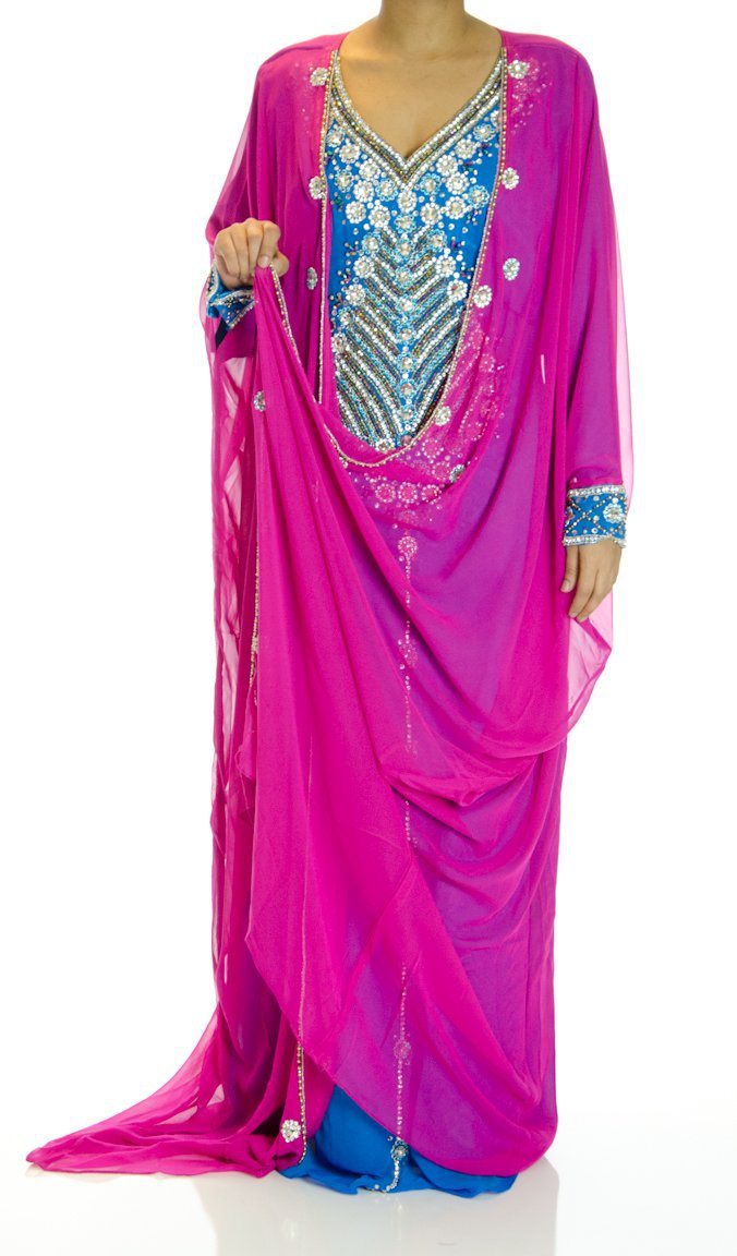 Princess Dahaba Swarovski Kaftan Kabayare