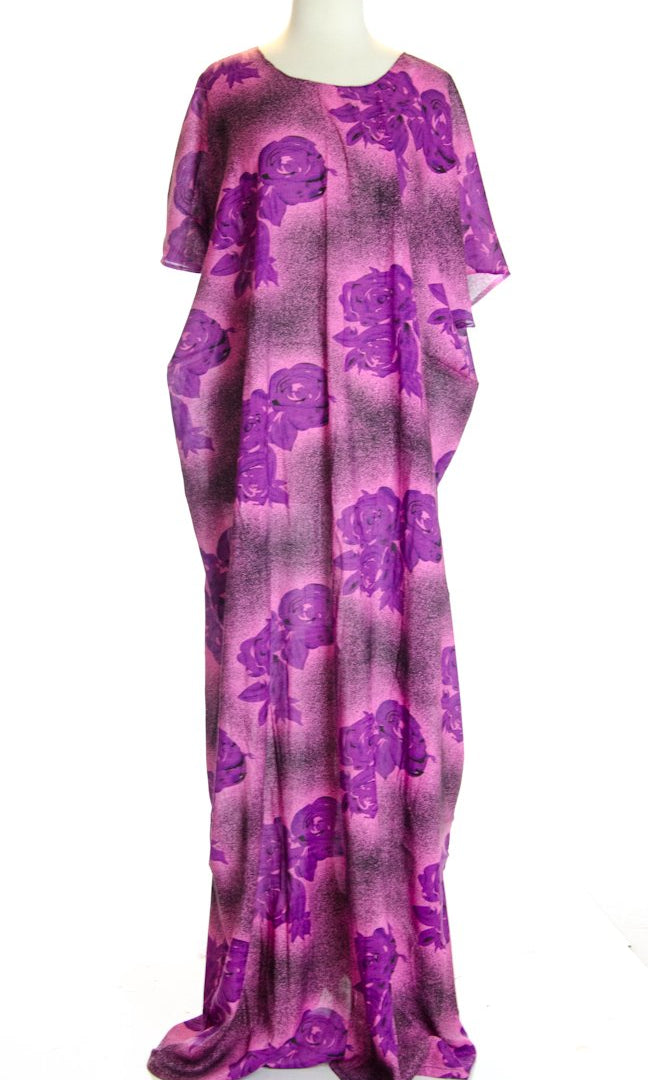 Purple chalk bati dress Kabayare