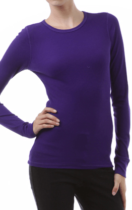 Purple Color Story Tee Kabayare