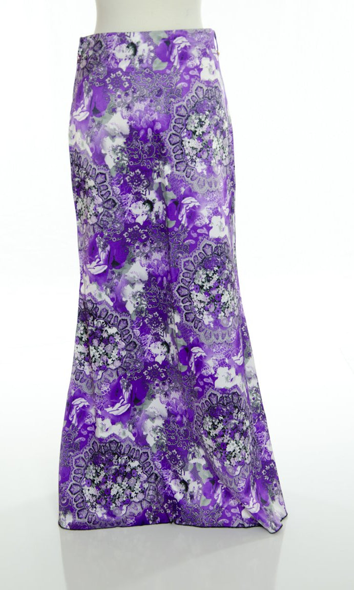 Purple Paisley Skirt Kabayare