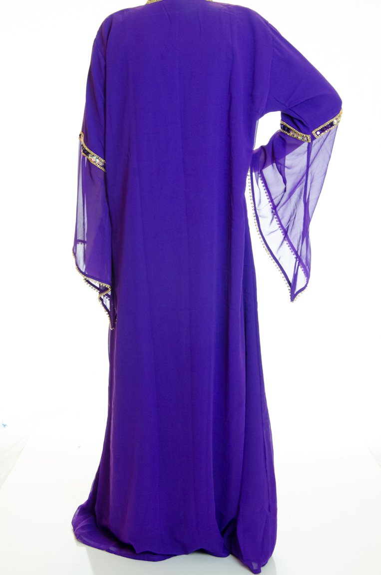 Purple Ruby Khaleeji Dress Kabayare