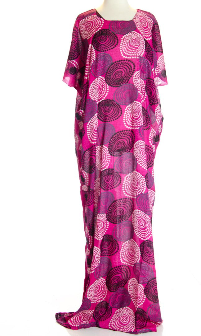 Purple seashell bati dress Kabayare
