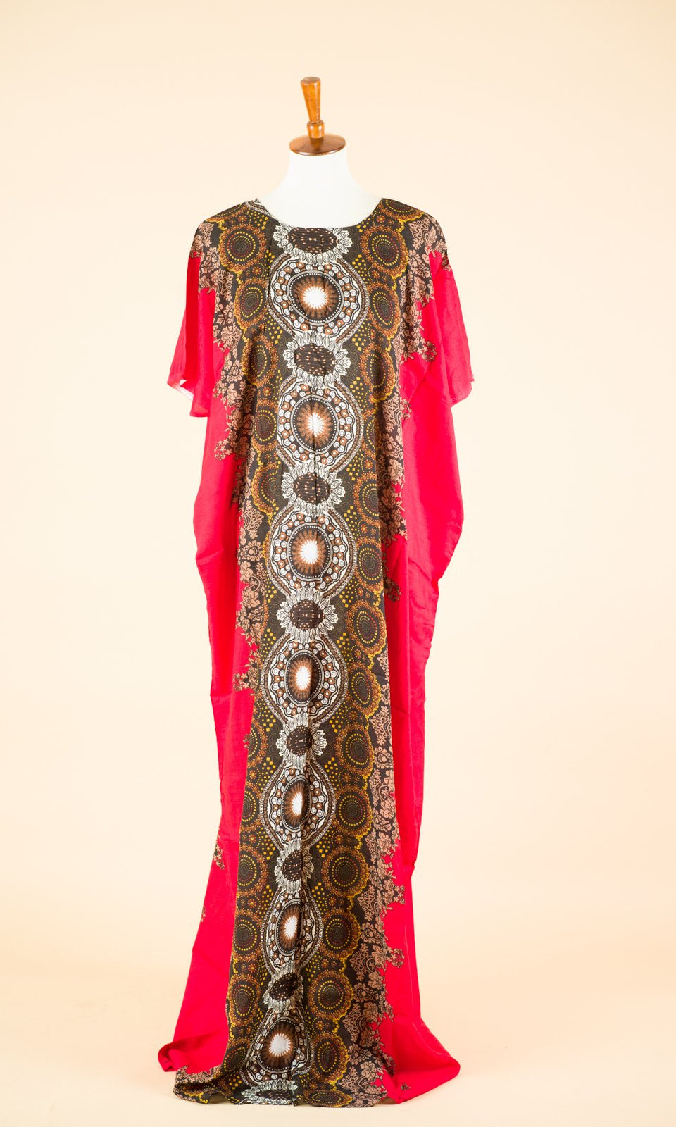 red ANCIENT BATI DRESS Kabayare