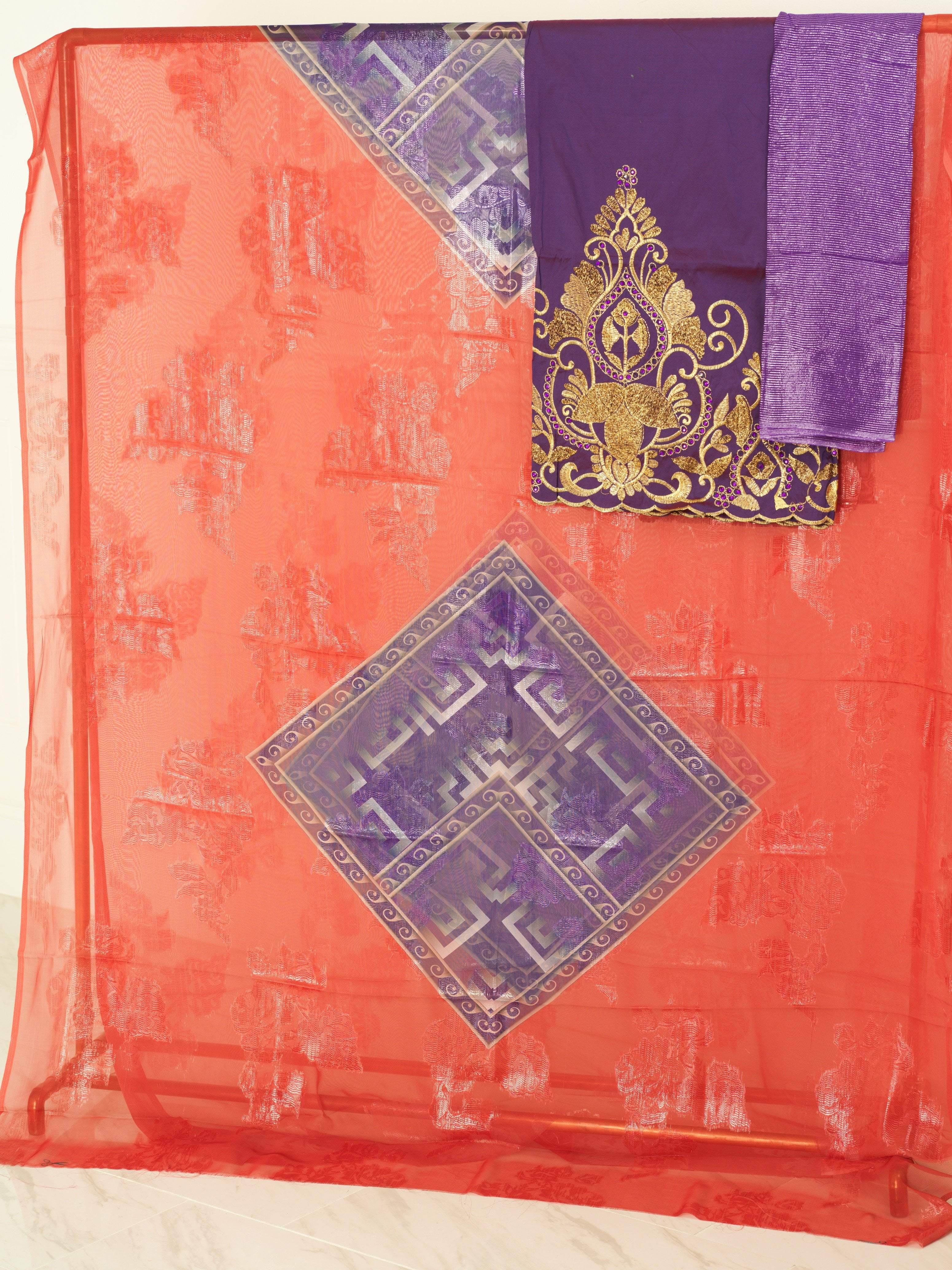red and purple xariir Dirac sets Kabayare