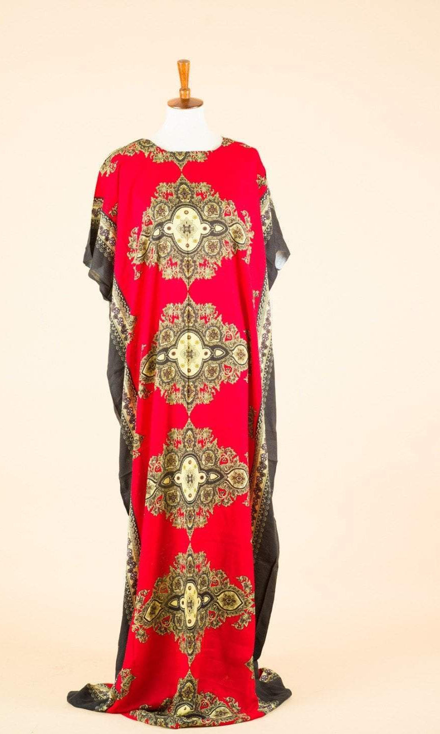 Red Empire Bati Dress Kabayare