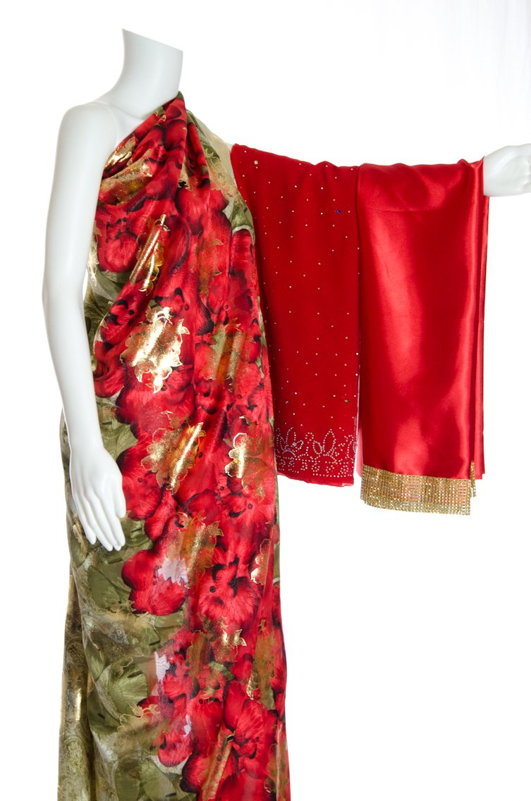 Red Gold Feather Dirac Kabayare