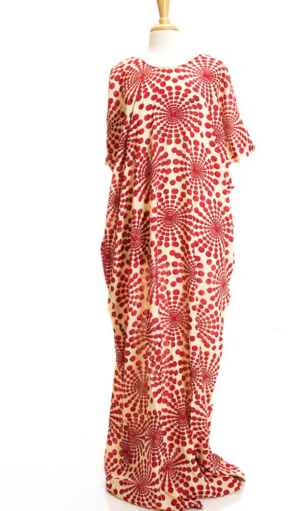Red Lola bati dress Kabayare