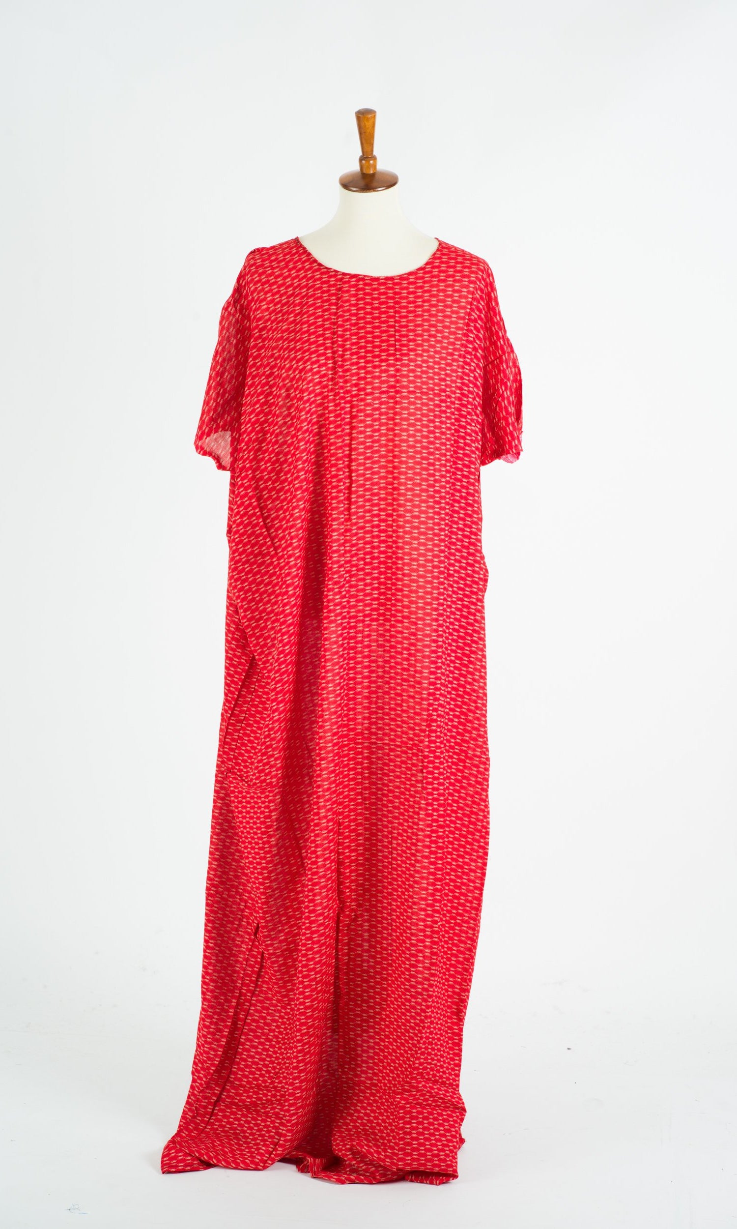 Red maze bati dress Kabayare