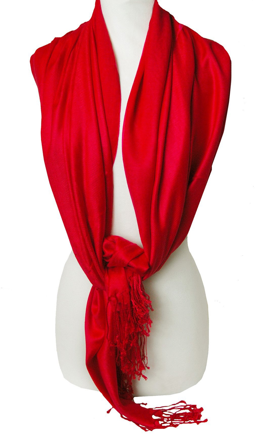 Red Pashmina Scarf Kabayare
