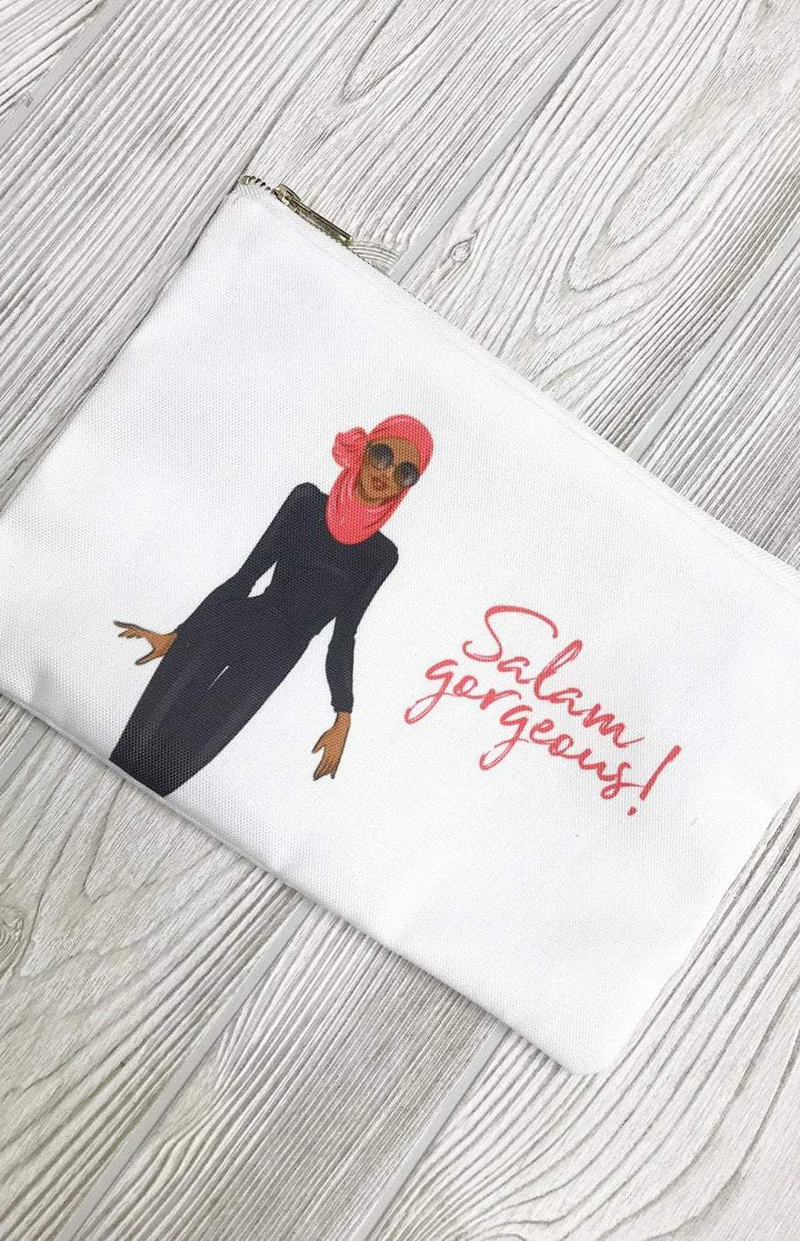Red salam gorgeous cosmetic bag Kabayare
