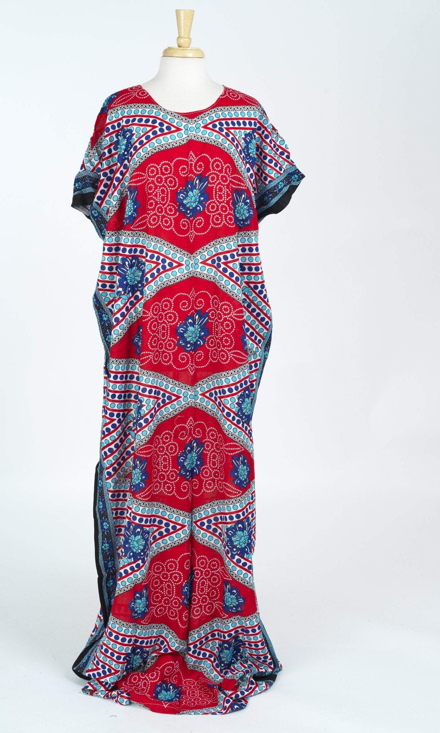 Red Serene Bati Dress Kabayare