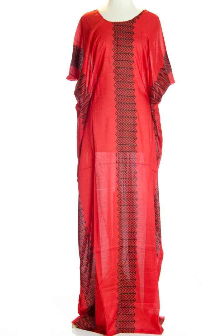 Red speed bati dress Kabayare