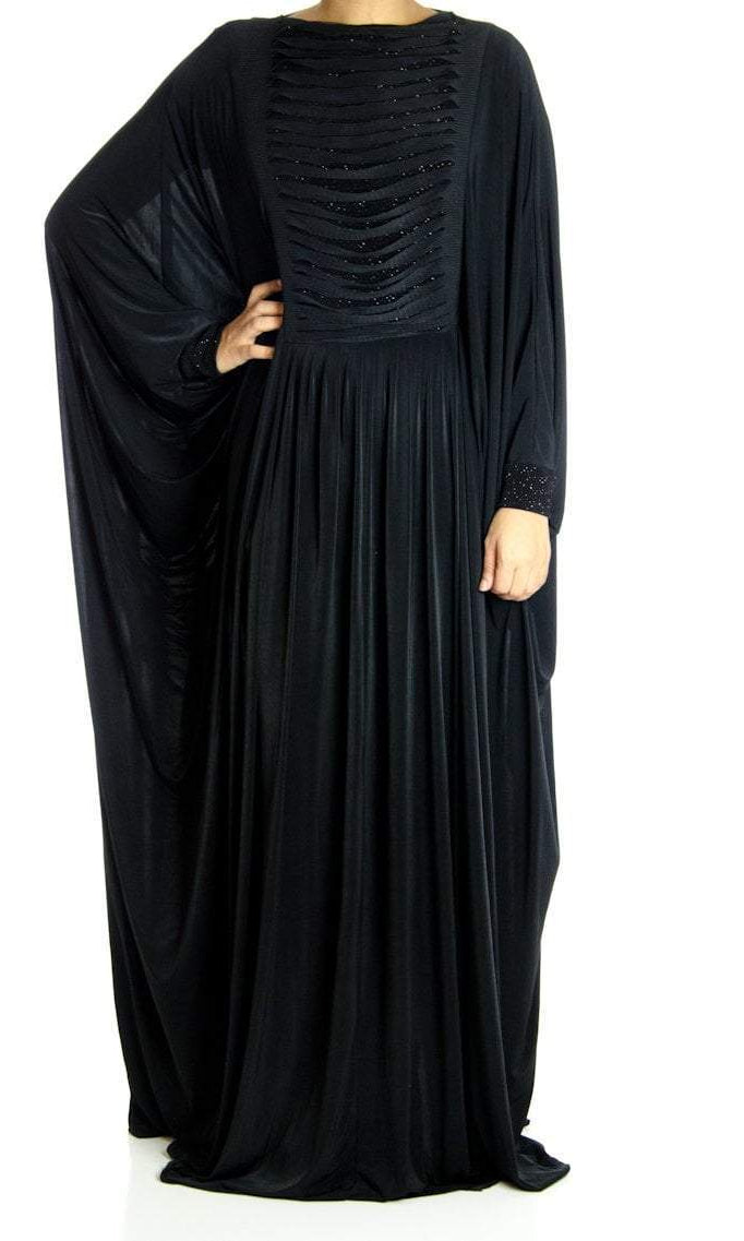 Rock Start Butterfly Jersey Abaya Kabayare