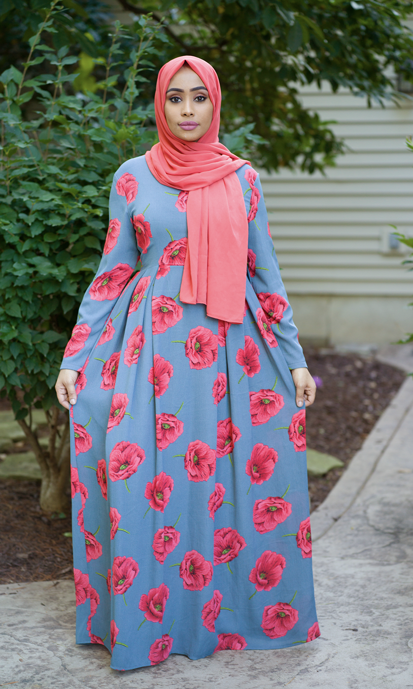 ROMANTIC POSSIBILITIES Print Maxi dress Kabayare