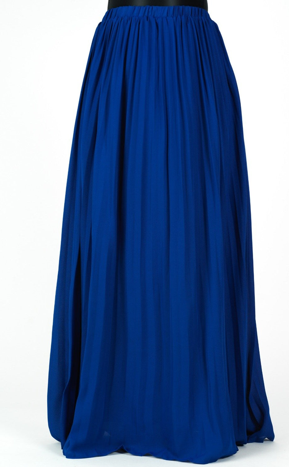 Royal chiffon pleated Maxi Skirt Kabayare