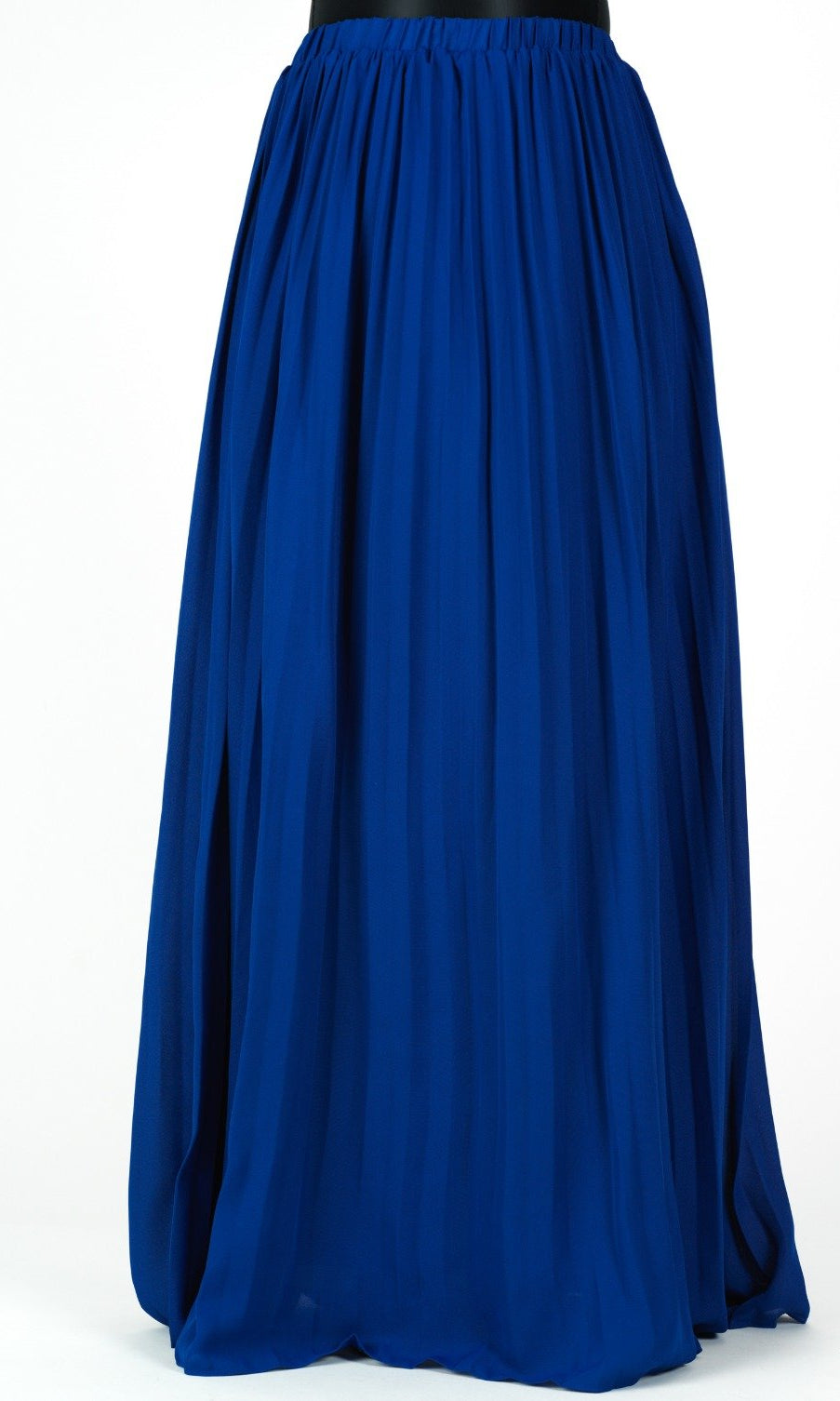 Royal chiffon pleated Maxi Skirt Kabayare