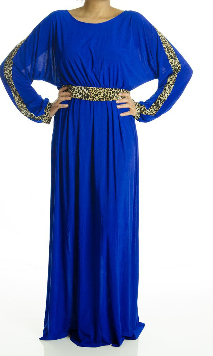 Royal Print Abaya Dress Kabayare