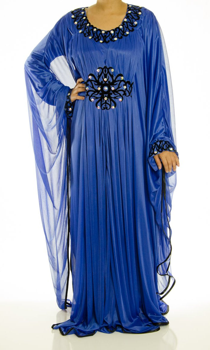 Royal Rumble Kaftan Dress Kabayare