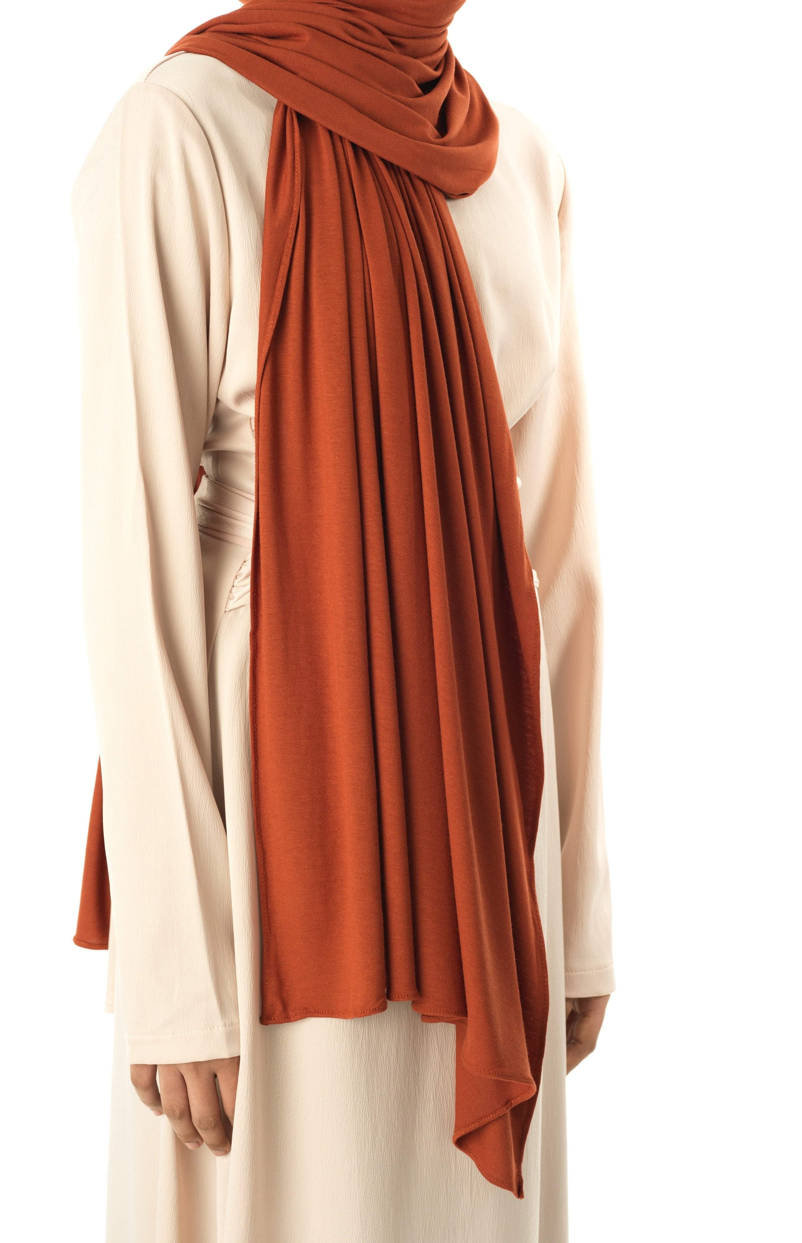 Rust Premium jersey hijab Kabayare