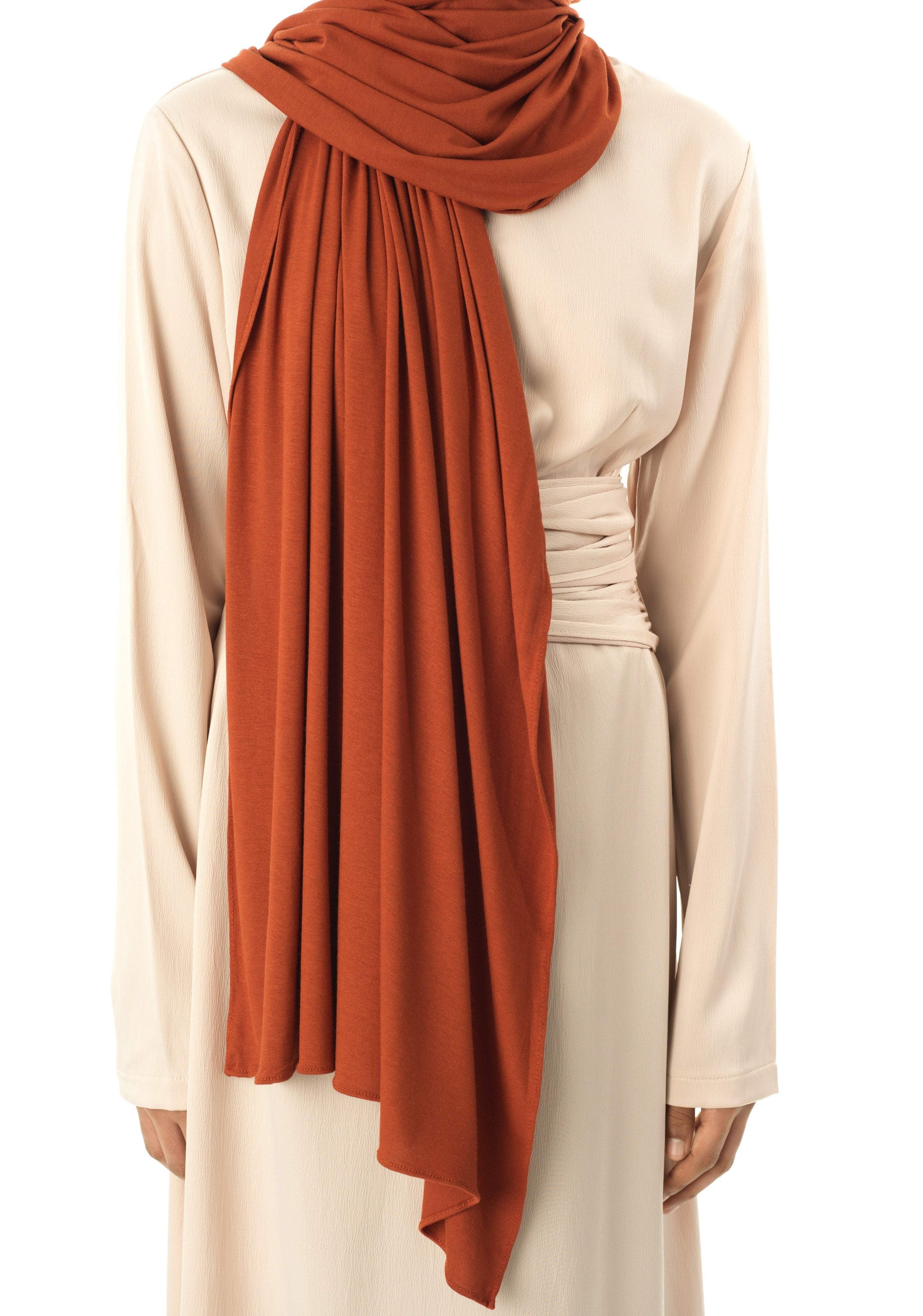 Rust Premium jersey hijab Kabayare