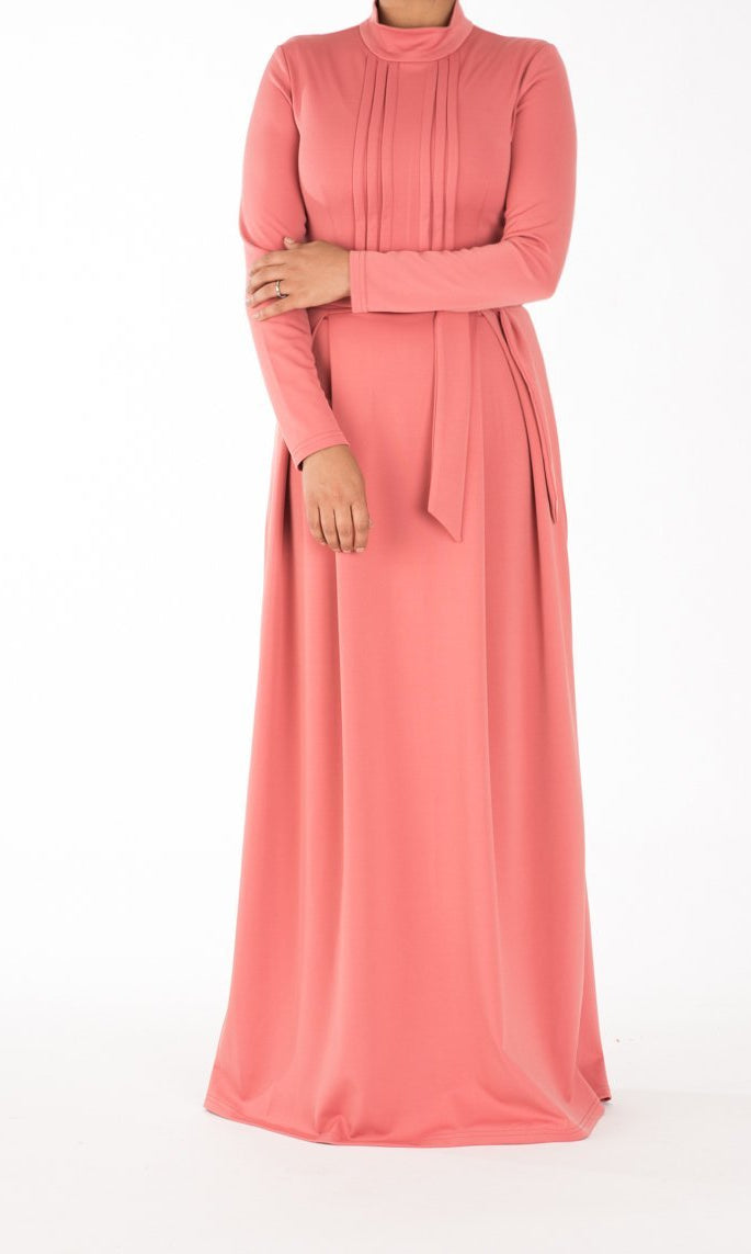Salmon Elite Maxi Dress Kabayare