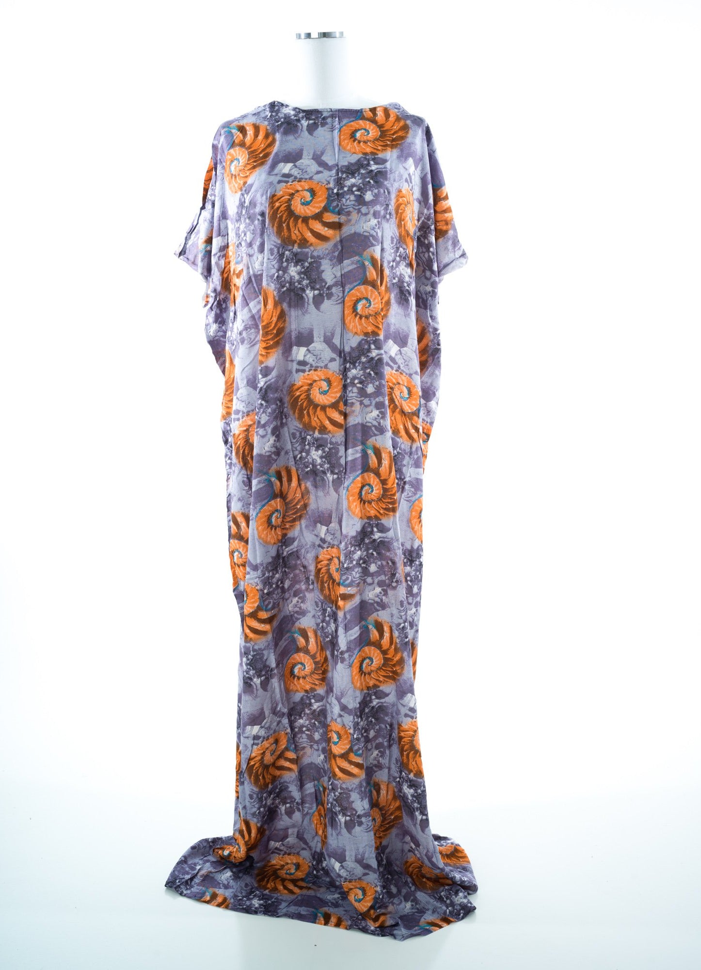 Shell print bati dress Kabayare