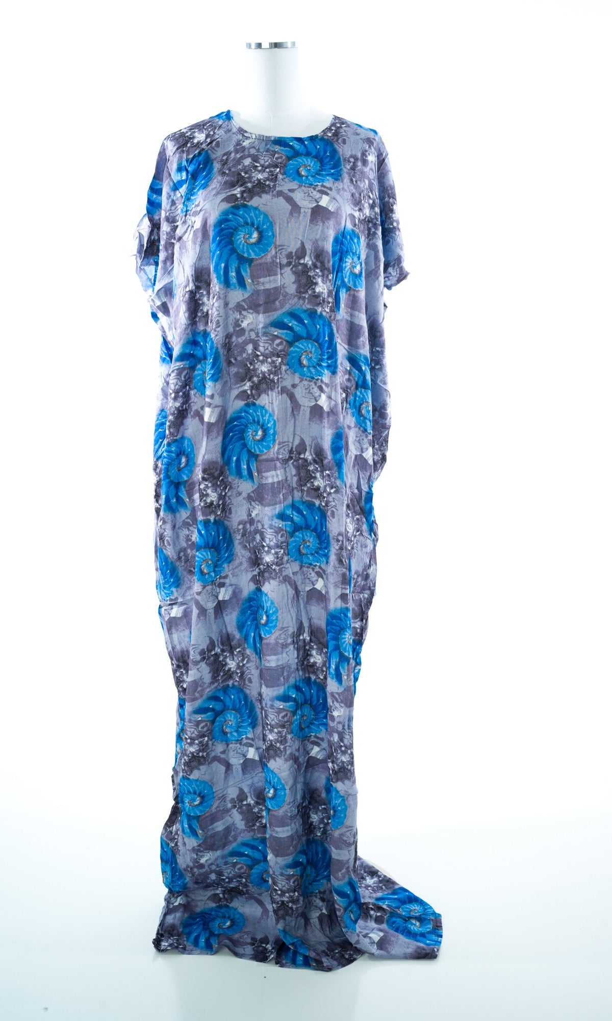 Shell print bati dress Kabayare