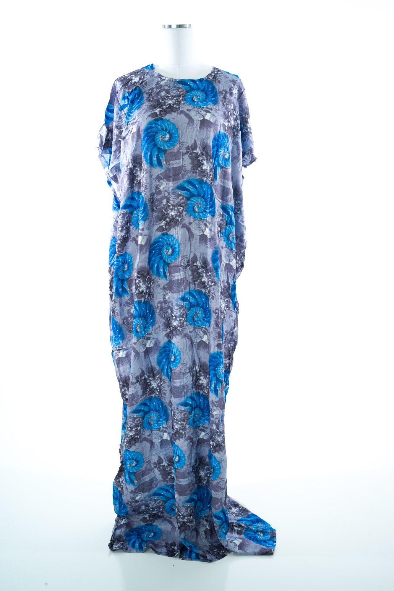 Shell print bati dress Kabayare