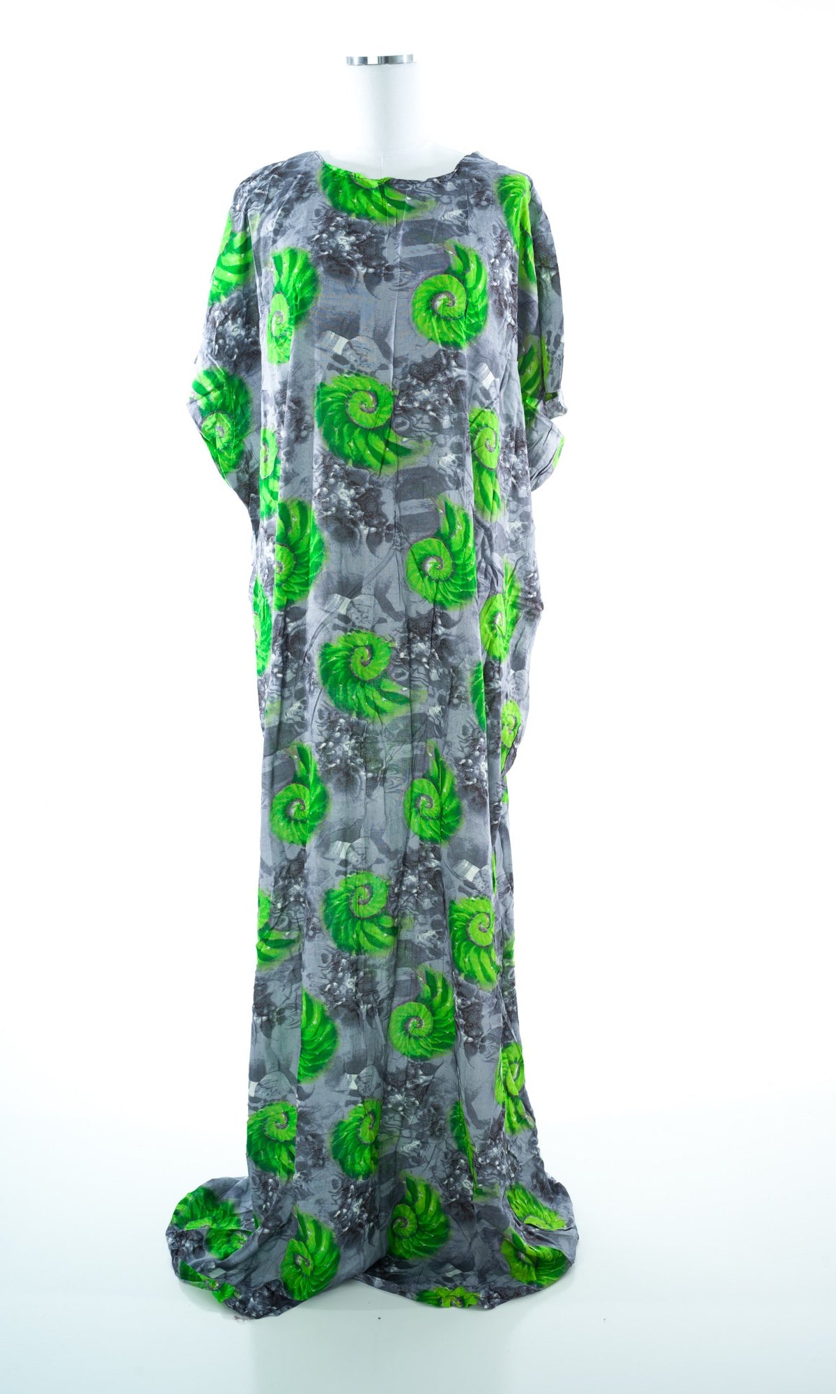 Shell print bati dress Kabayare