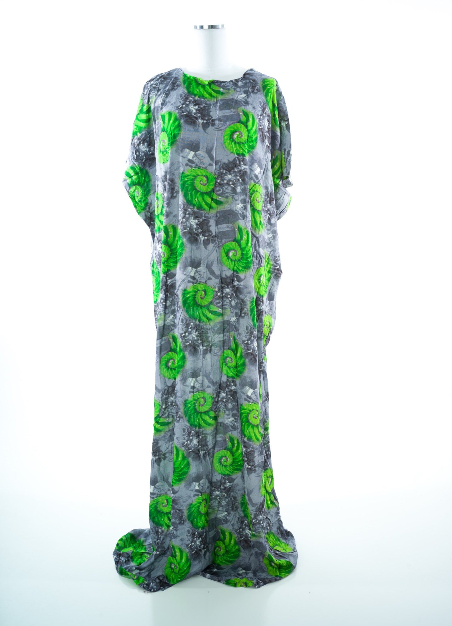 Shell print bati dress Kabayare