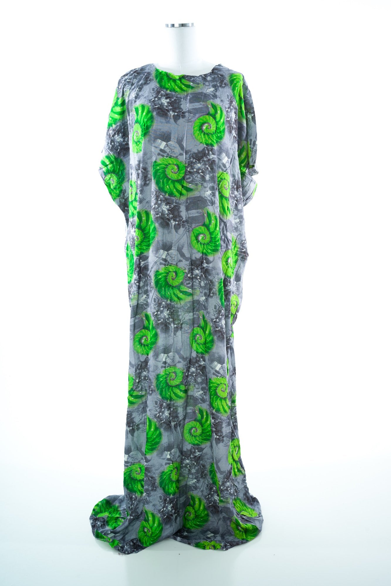 Shell print bati dress Kabayare
