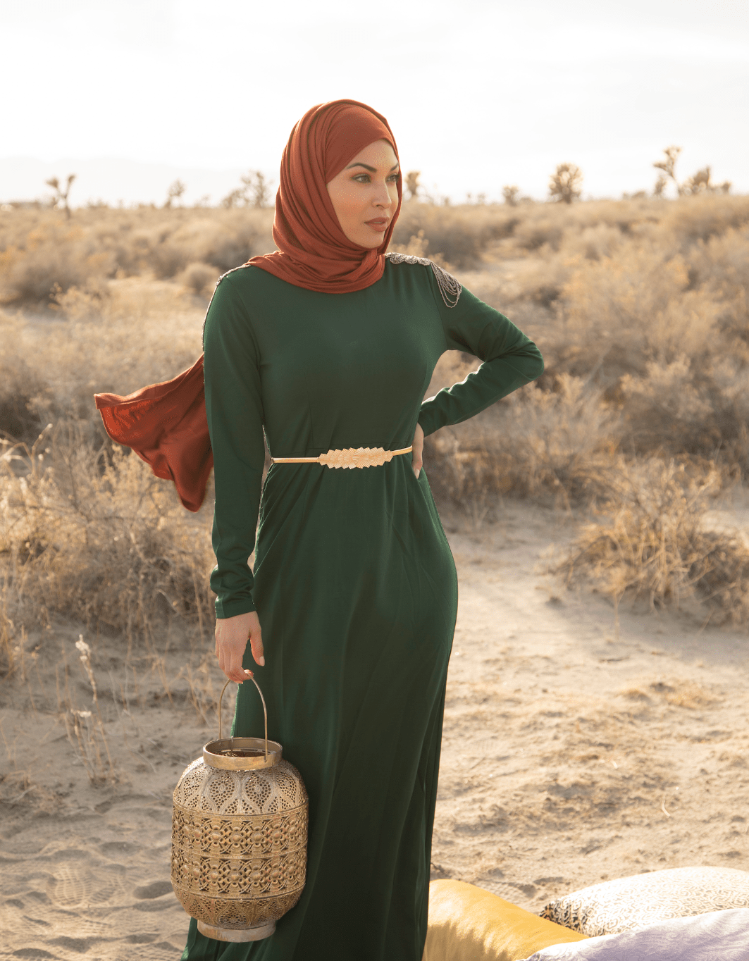 SHOULDER CHAINS DRESS Kabayare