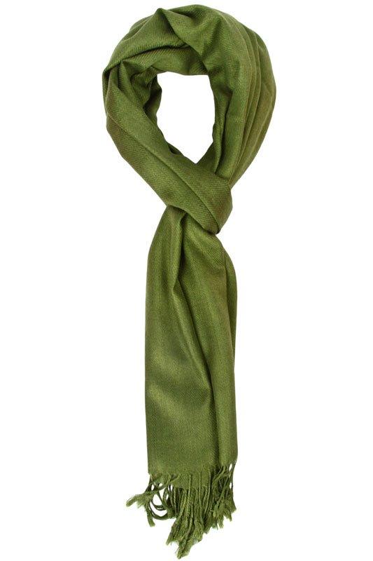 Solid Forest Green Scarf Kabayare