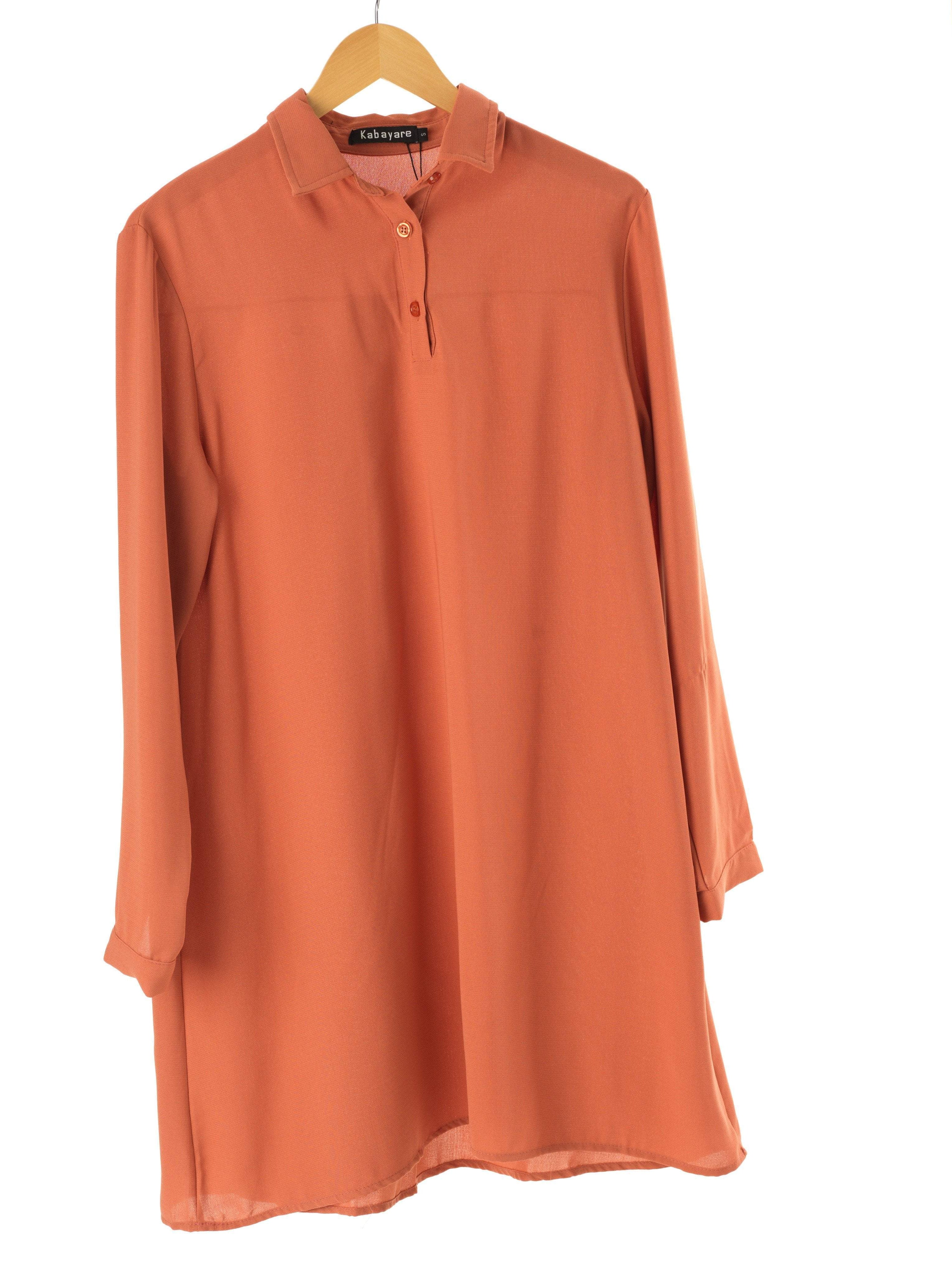 Solid Tunic Modest top Kabayare