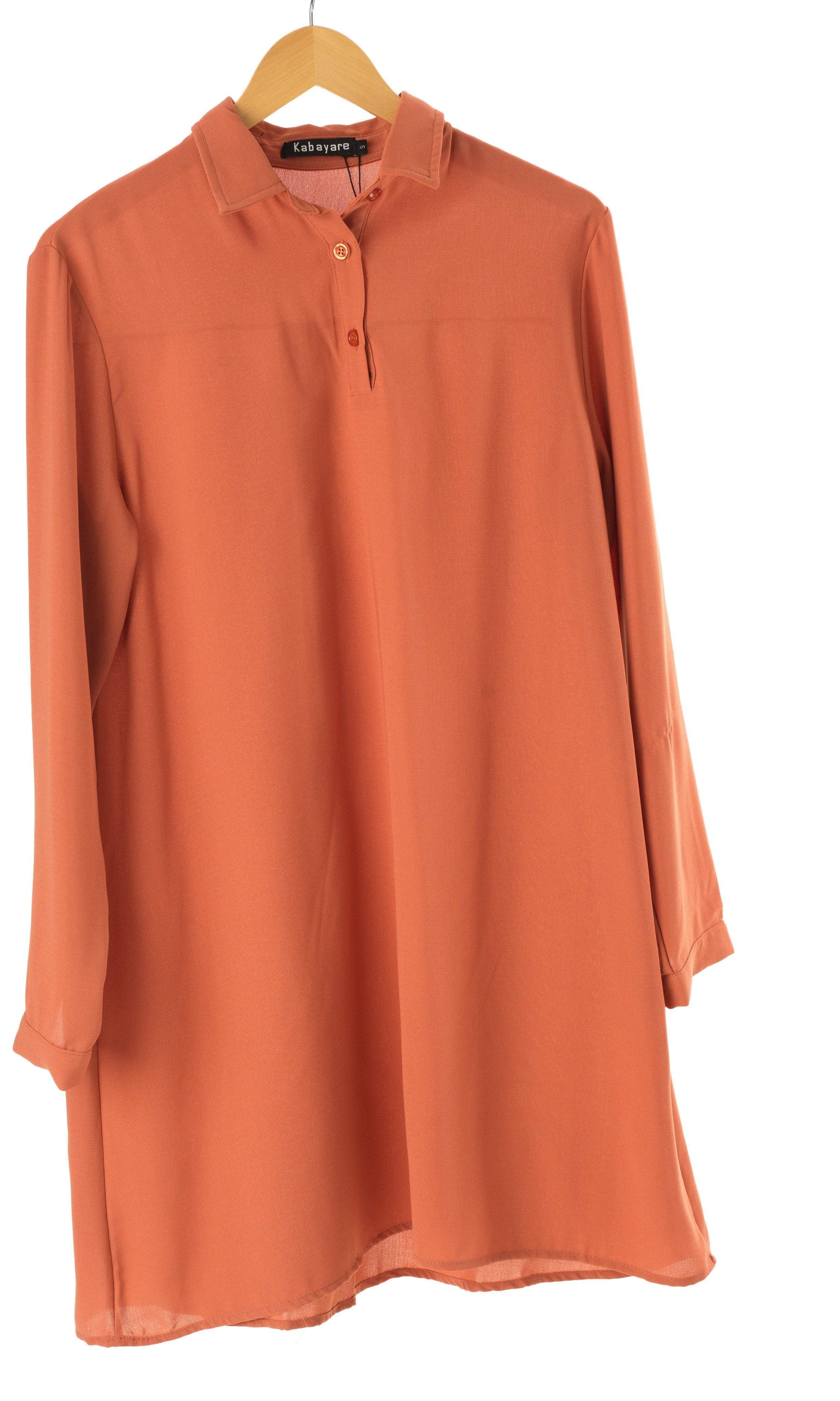 Solid Tunic Modest top Kabayare