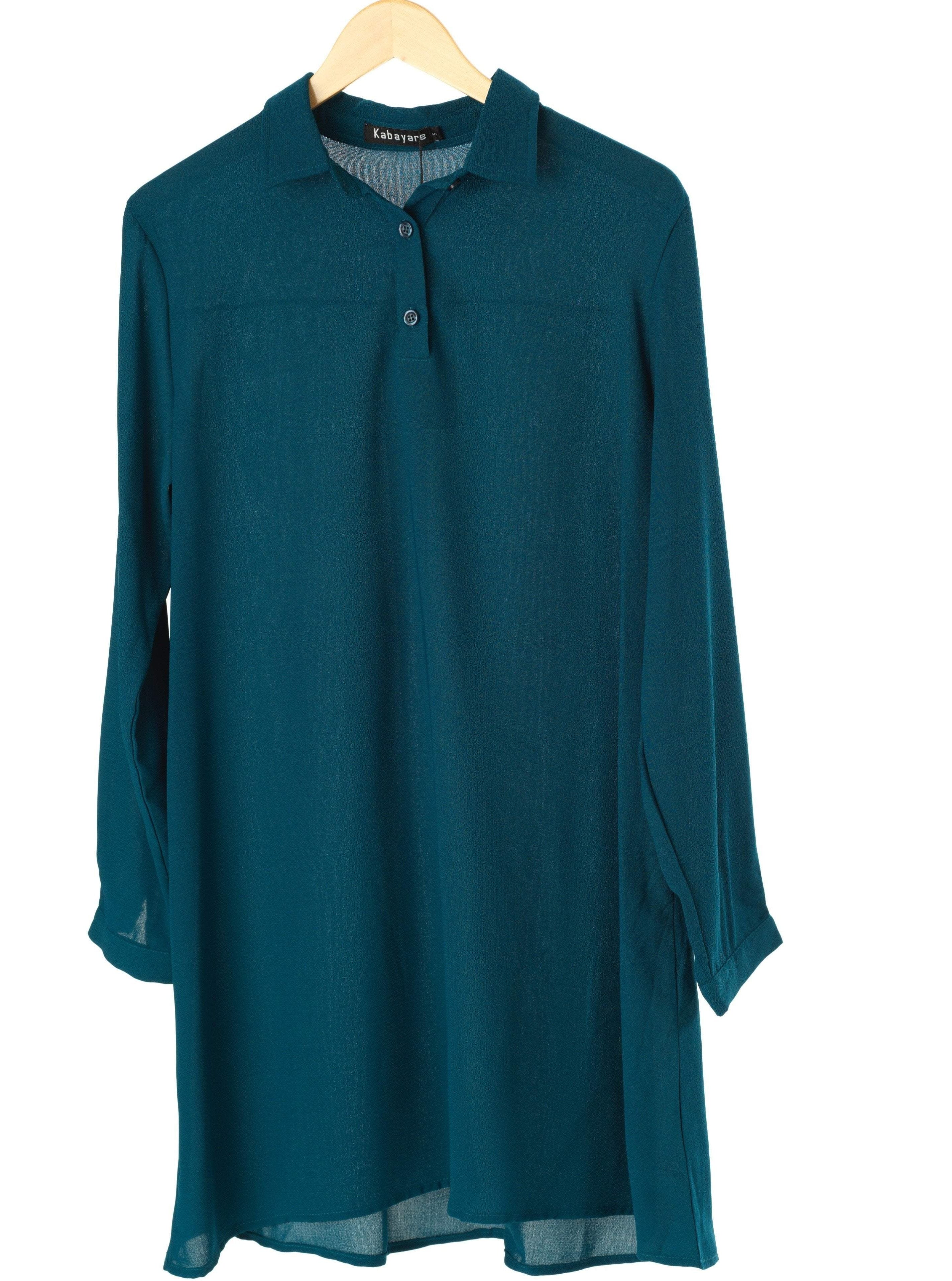 Solid Tunic Modest top Kabayare