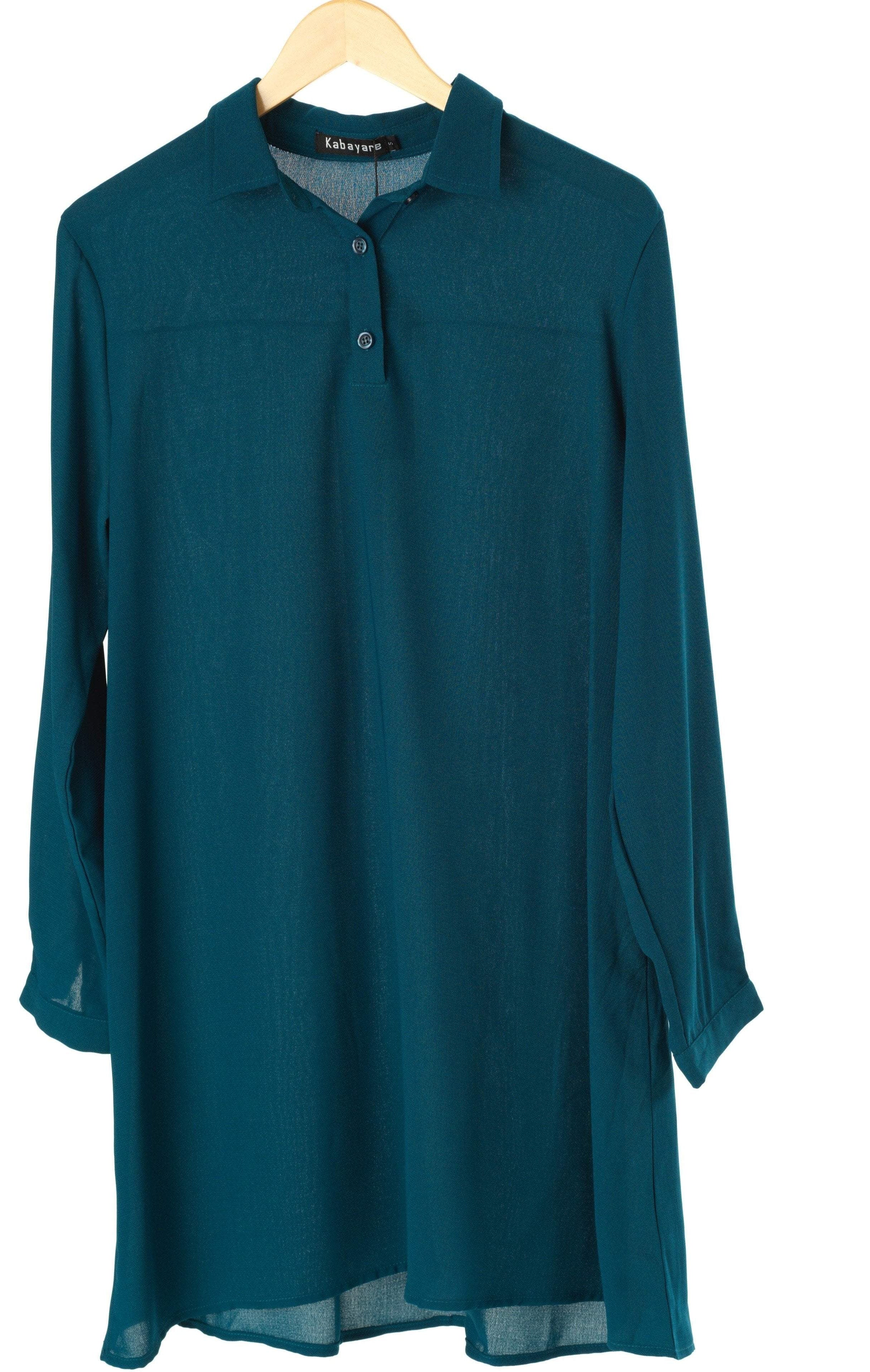 Solid Tunic Modest top Kabayare