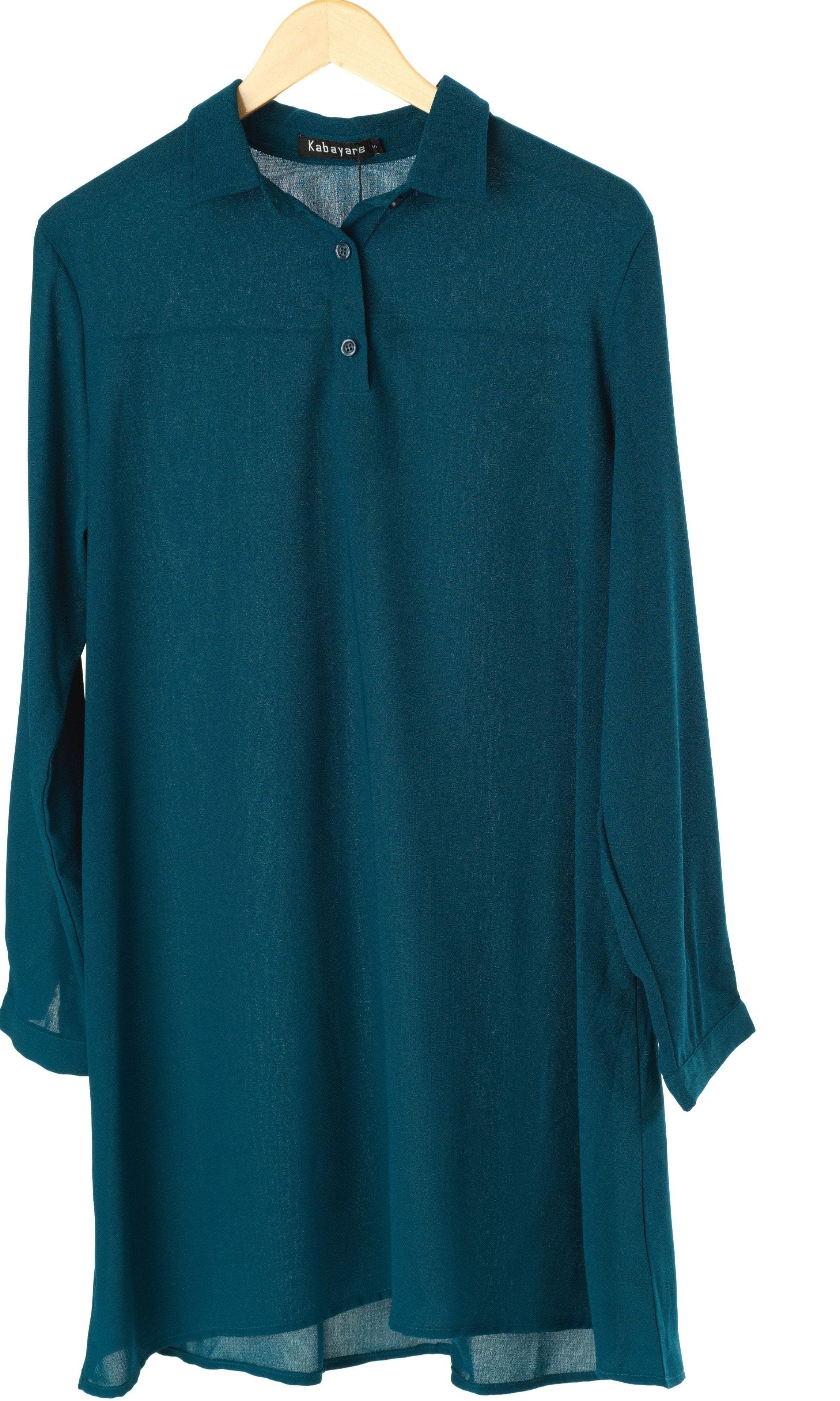 Solid Tunic Modest top Kabayare