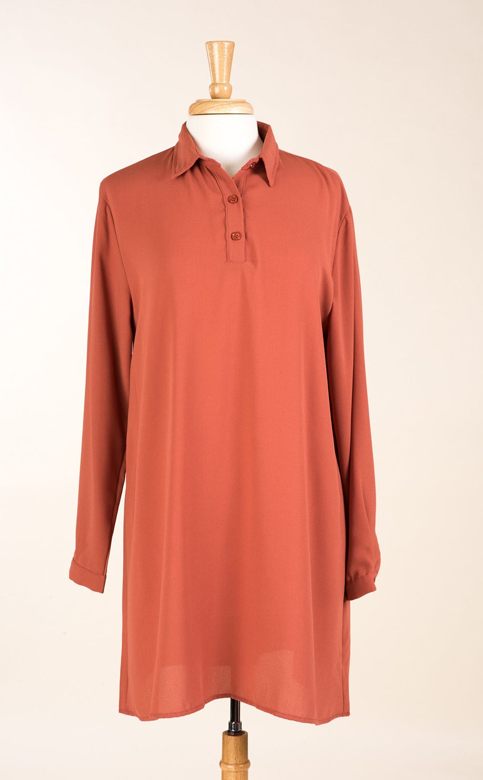 Solid Tunic Modest top Kabayare
