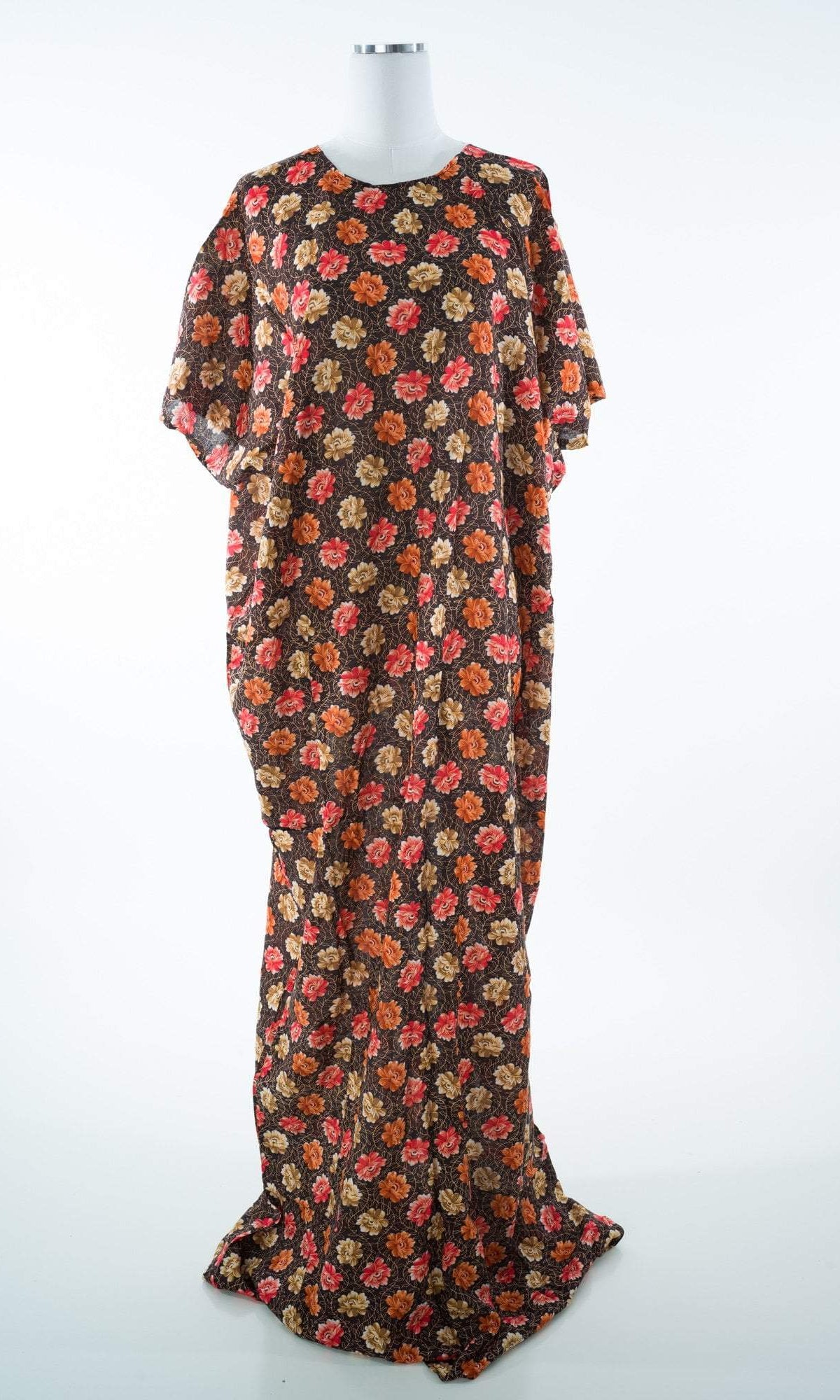 Sophia Floral Print Bati Dress Kabayare