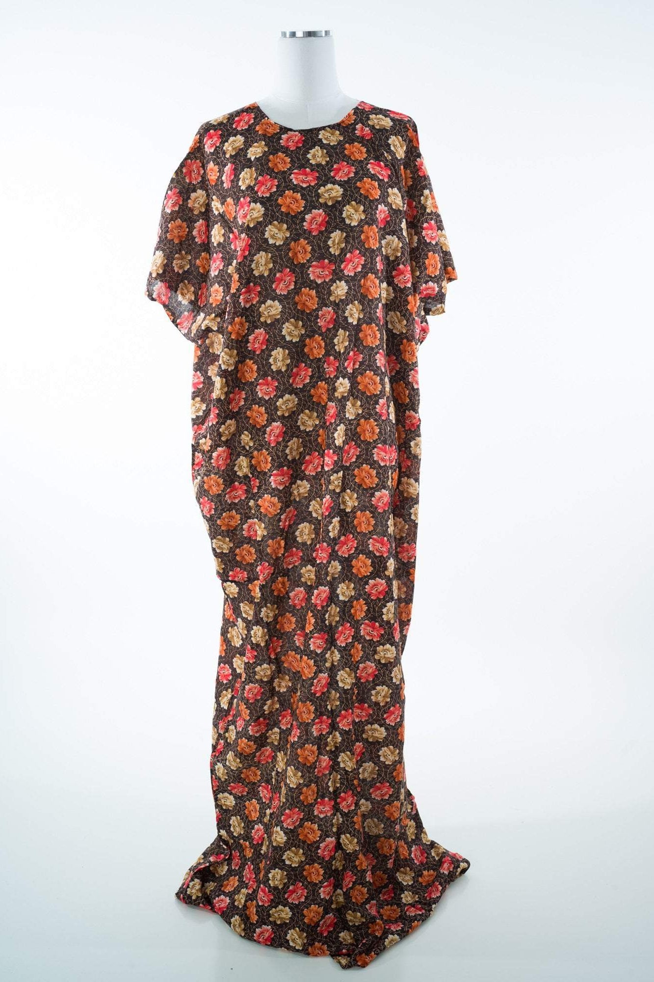Sophia Floral Print Bati Dress Kabayare